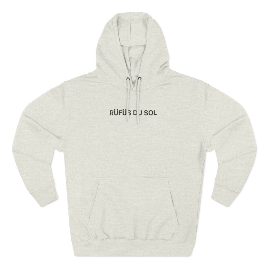 Rufus Du Sol Three-panel Fleece Hoodie