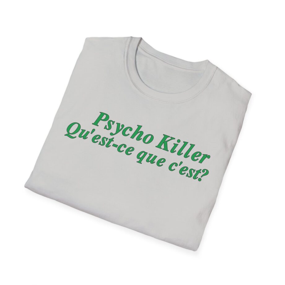 Miley Cyrus Talking Heads X Miley Psycho Killer Unisex Softstyle T-Shirt