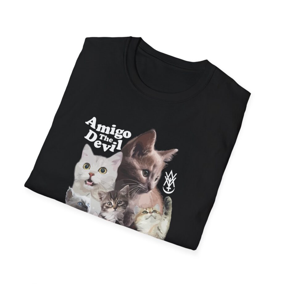 Amigo the Devil  Too Many Puppies Unisex Softstyle T-shirt