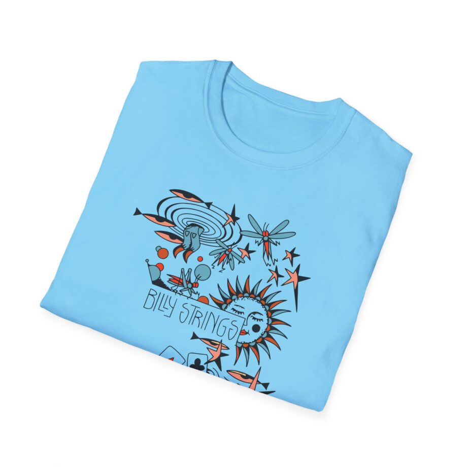 Billy Strings River of Cards Unisex Softstyle T-Shirt
