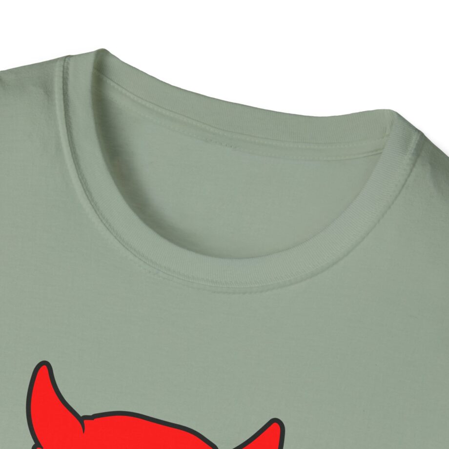 Jackass Devil Horns Skull & Crossbones Unisex Softstyle T-Shirt