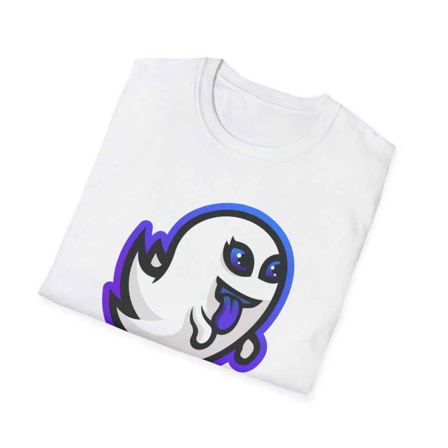 Ninja Ghosty Blue Dye Unisex Softstyle T-shirt