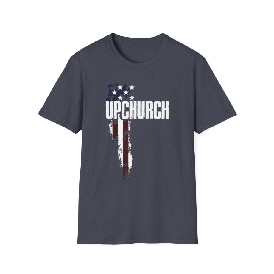 Upchurch Family American Flag Graphic Unisex Softstyle T-Shirt