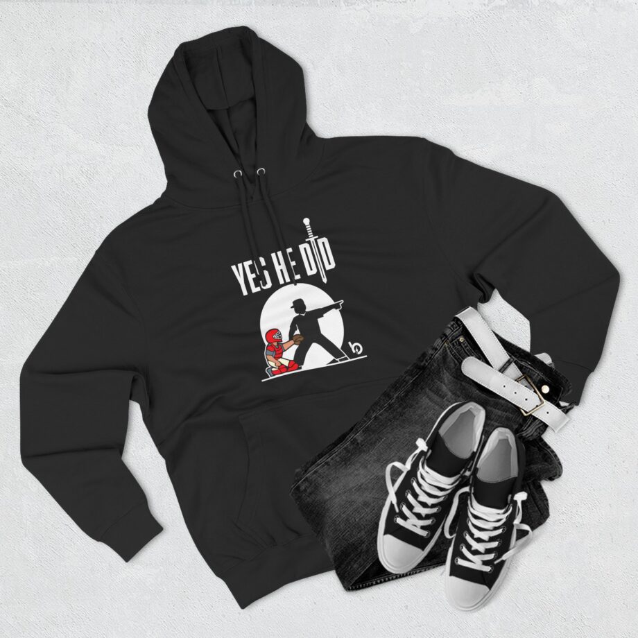 Trevor Bauer Yes He Did Three-Panel Fleece Hoodie