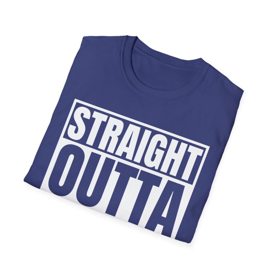 Straight Outta White Guilt Unisex Softstyle T-Shirt