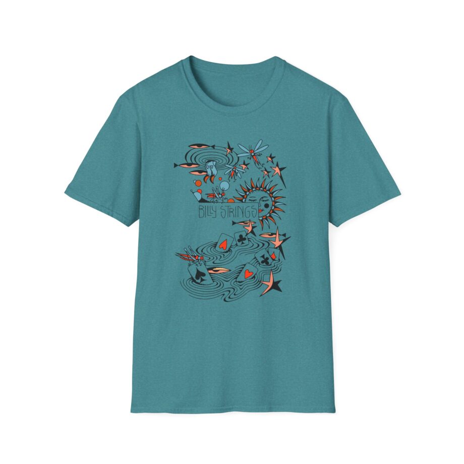 Billy Strings River of Cards Unisex Softstyle T-Shirt