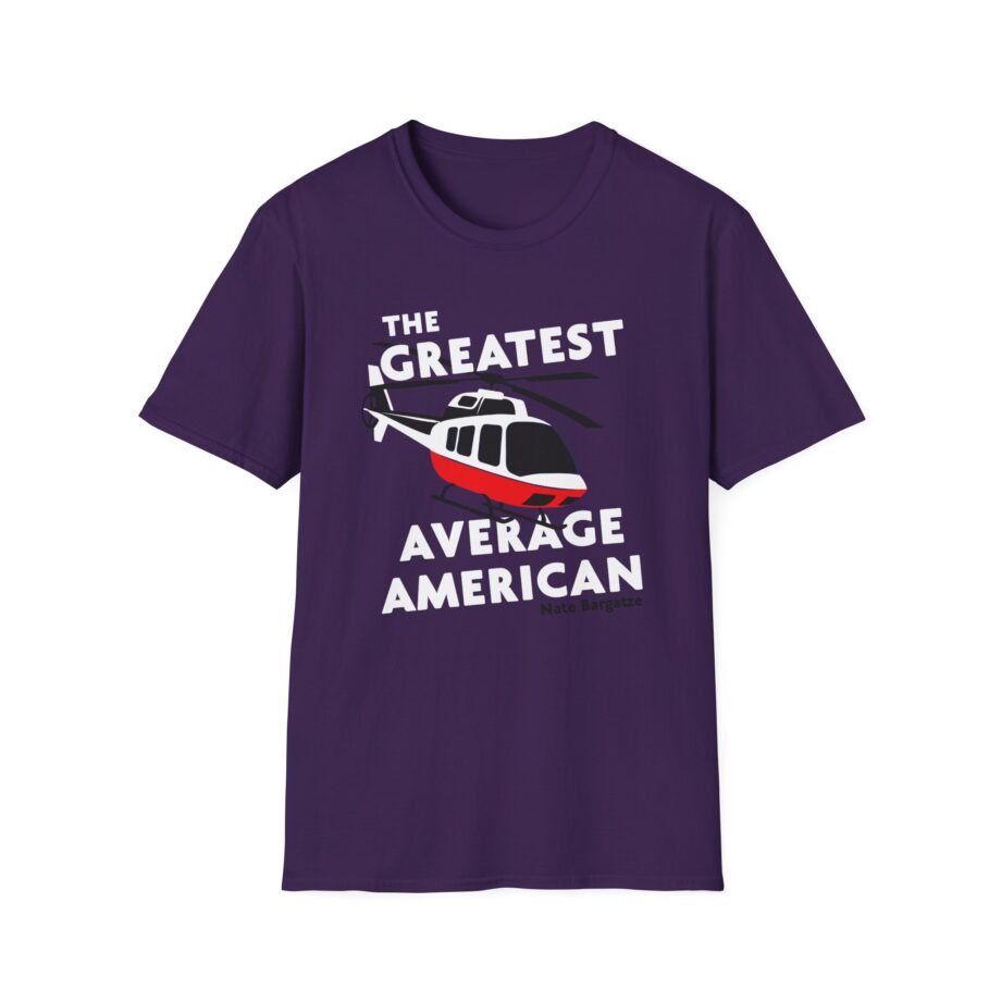 Nate Bargatze The Greatest Average American  Unisex Softstyle T-Shirt