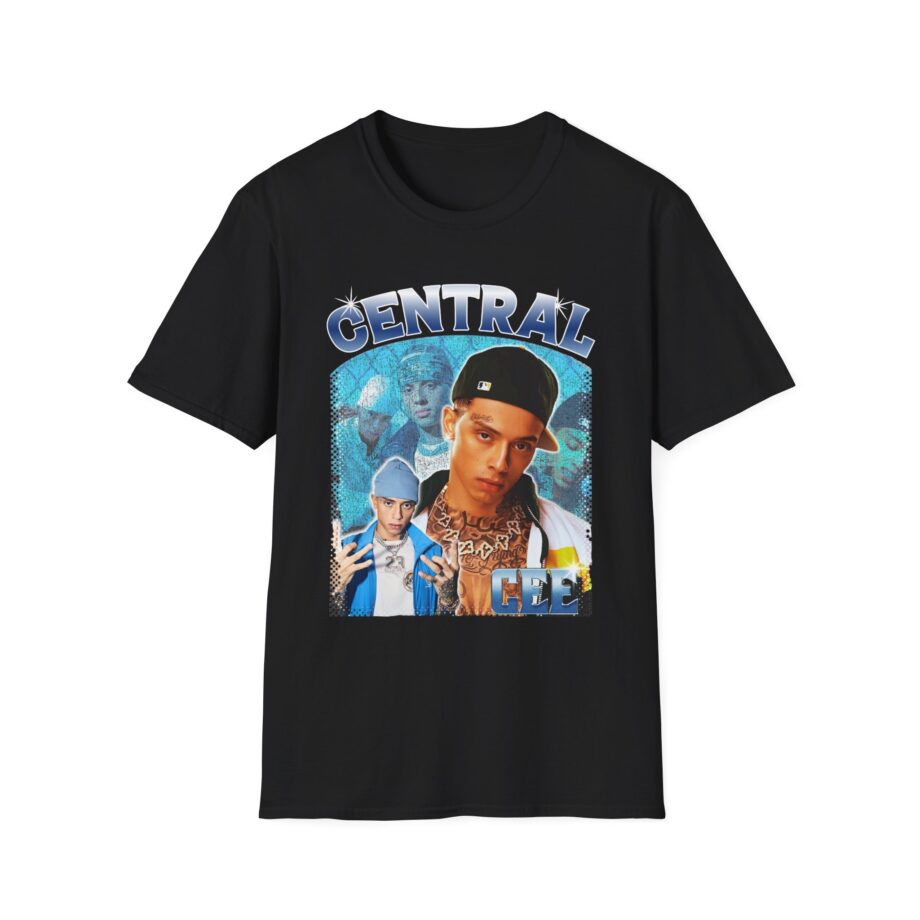 Bootleg Central Cee Rap Music Fan Graphic Unisex Softstyle T-shirt