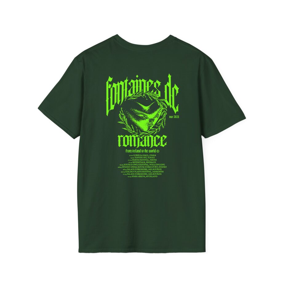 Fontaines D.C. Tour Unisex Softstyle T-Shirt