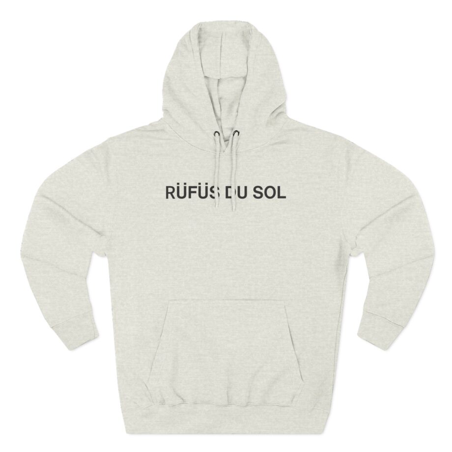 Rufus Du Sol Three-Panel Fleece Hoodie
