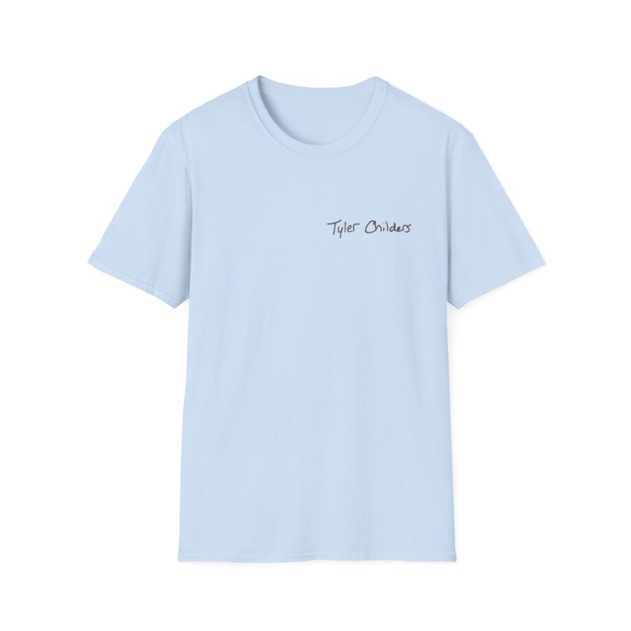 Tyler Childers Blue Muleshoe Unisex Softstyle T-shirt