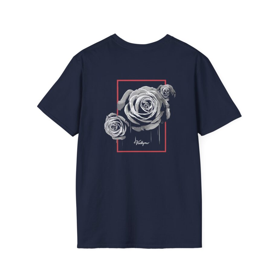 Valkyrae White Rose Unisex Softstyle T-shirt