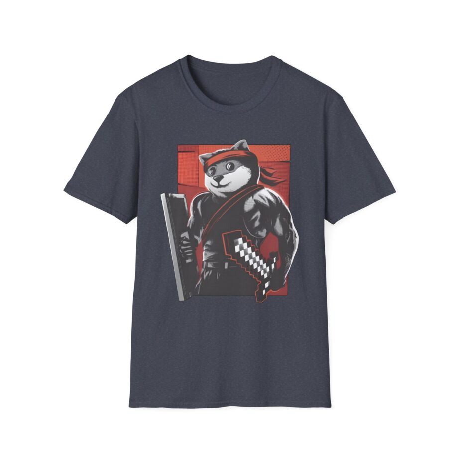 Gejmr Rambo Doge Unisex Softstyle T-shirt