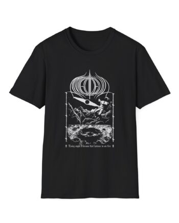 Amigo the Devil  Heavens on Fire Unisex Softstyle T-shirt