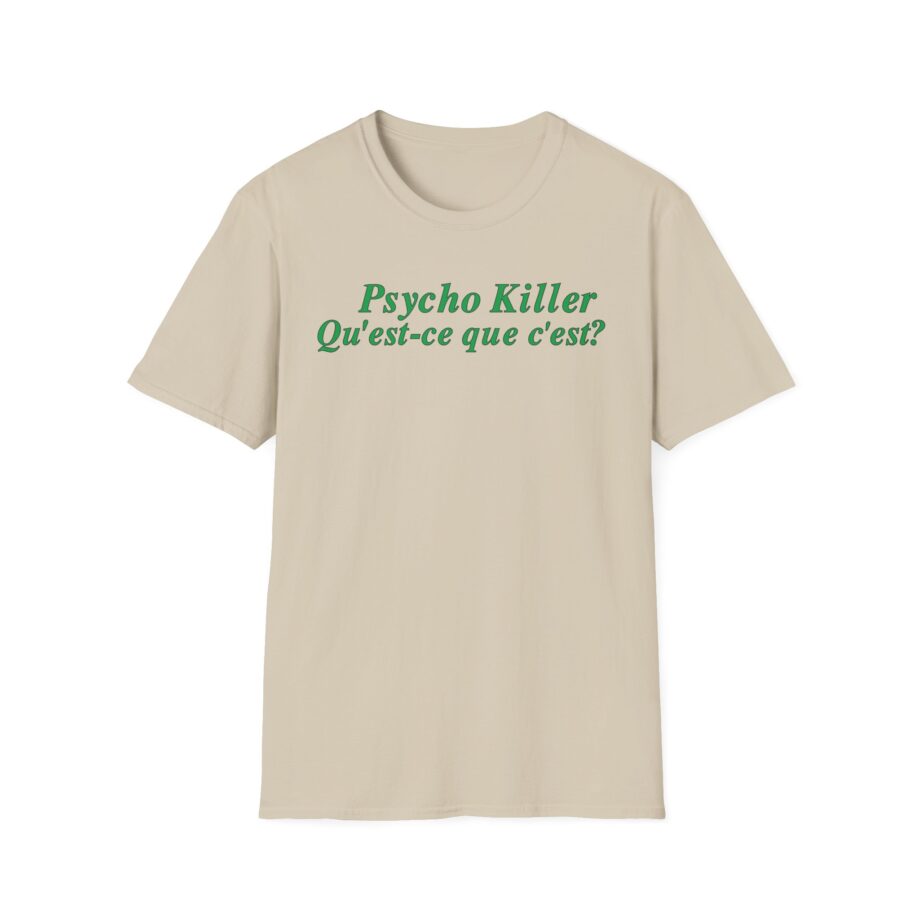 Miley Cyrus Talking Heads X Miley Psycho Killer Unisex Softstyle T-Shirt