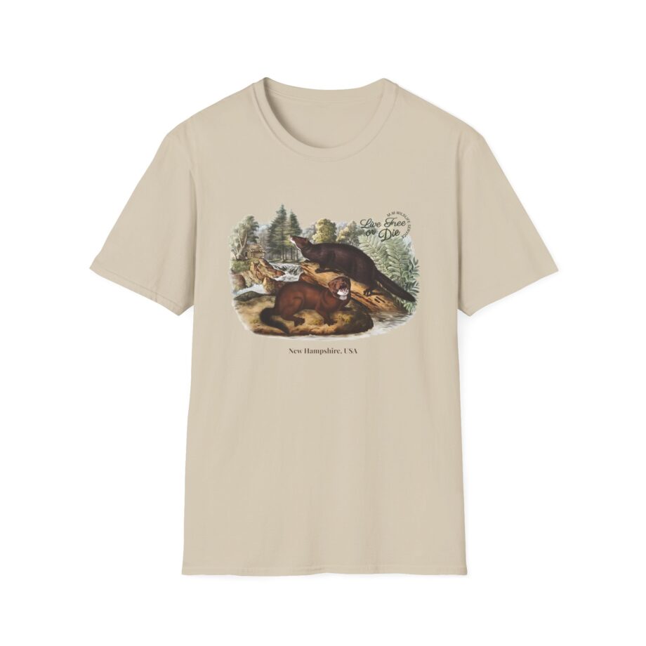 Live Free or Die in Mogul Hampshire Unisex Softstyle T-shirt