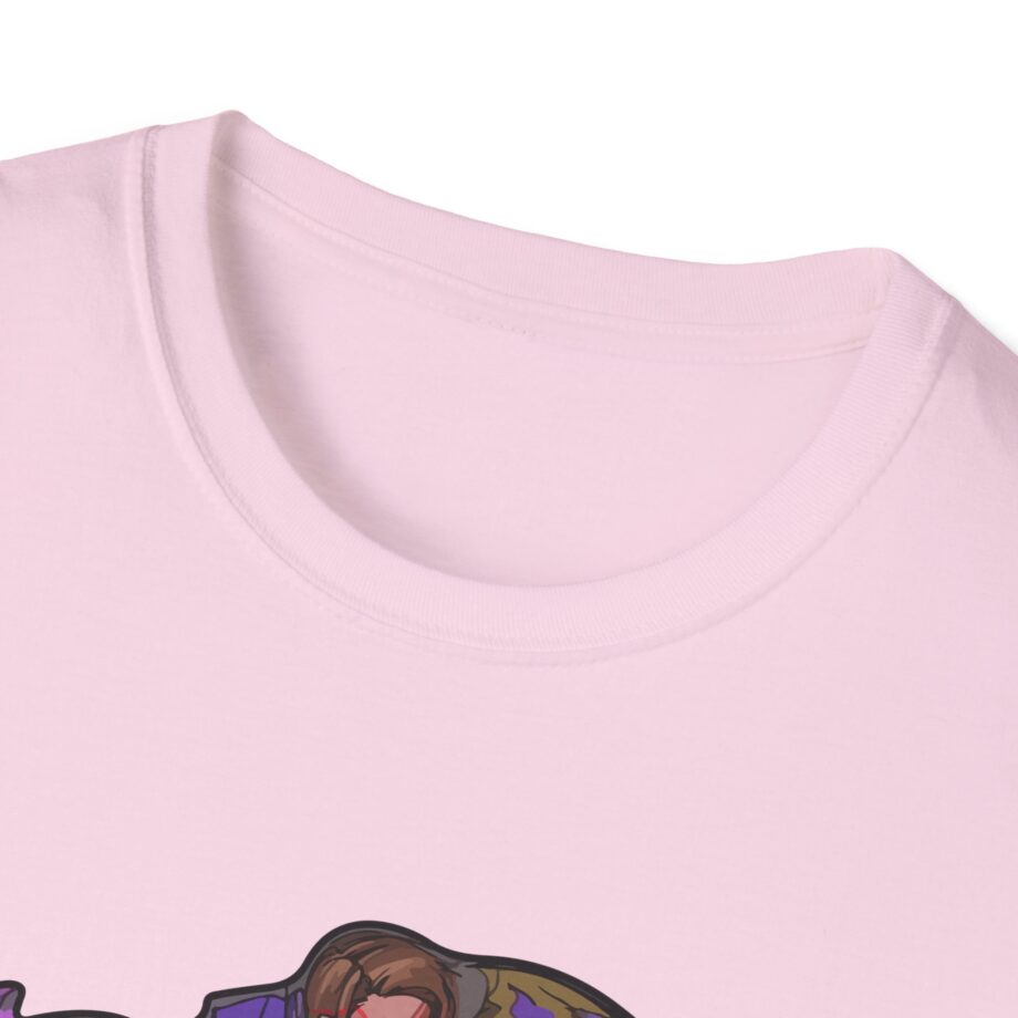 Zackrawrr the Dark Purple Knight Unisex Softstyle T-shirt