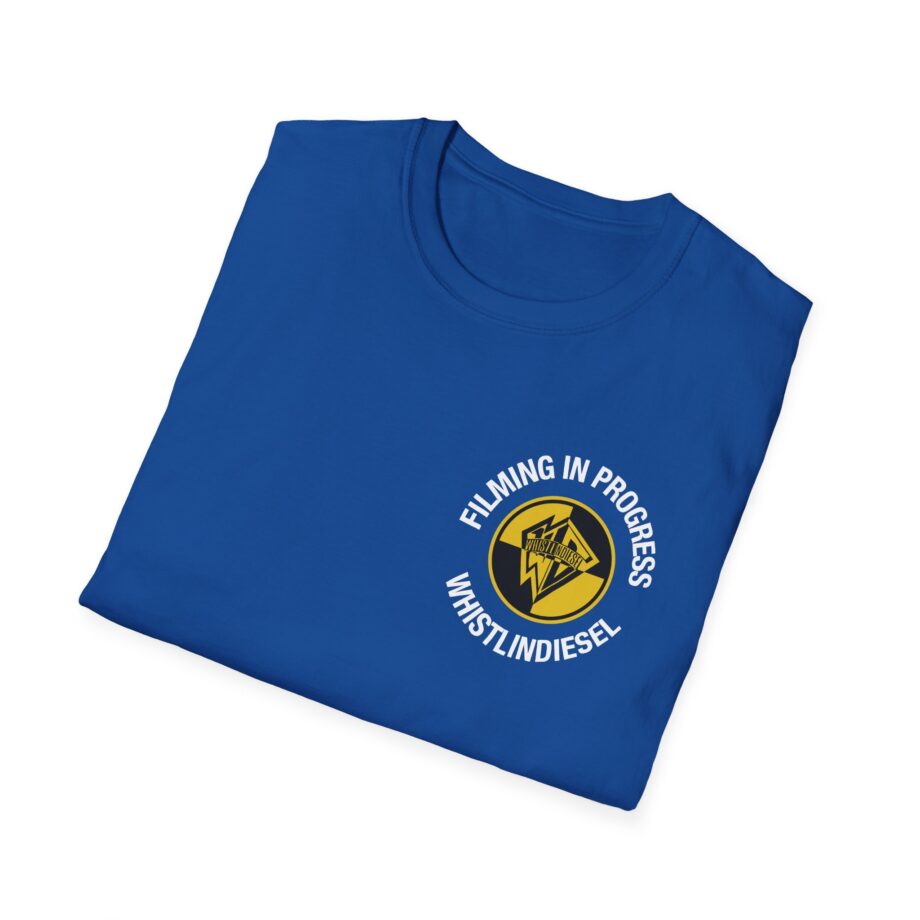Whistlindiesel Filming in Progress Unisex Softstyle T-shirt