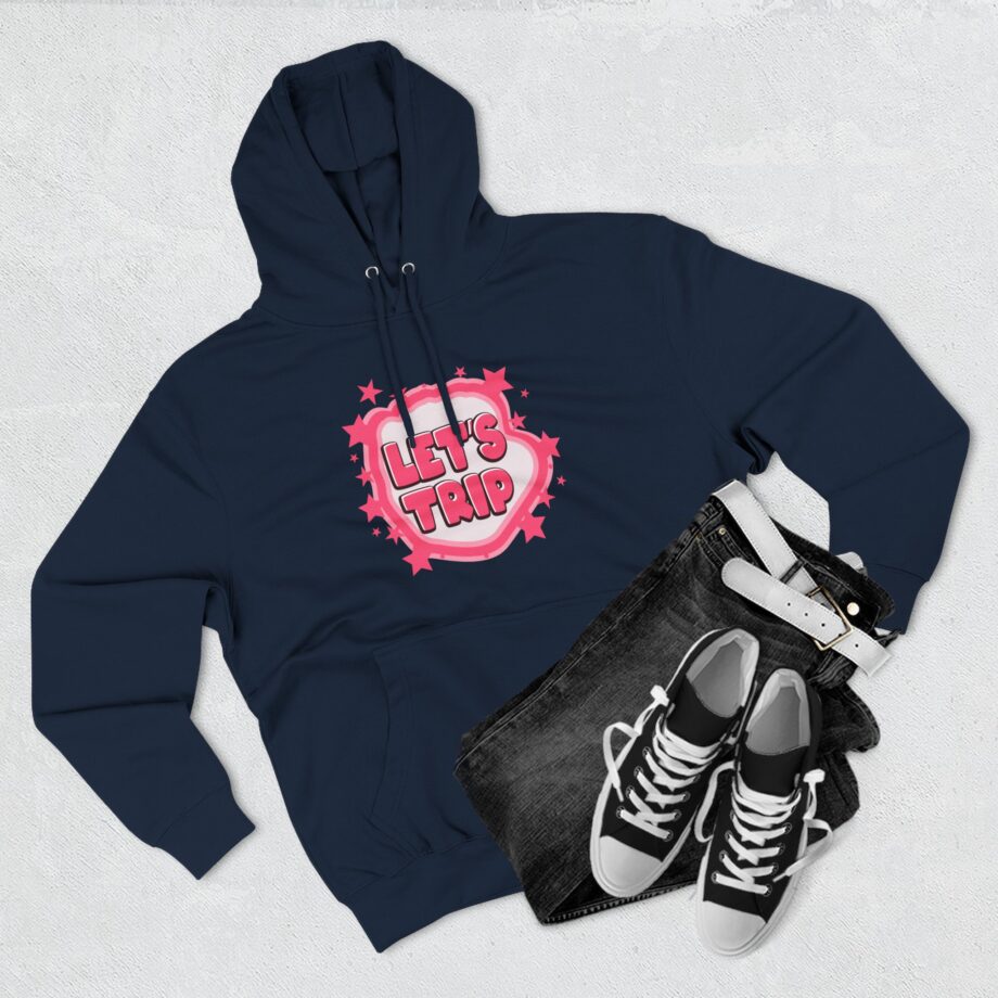 Sturniolo Triplets Let's Trip Airbrush Three-panel Fleece Hoodie