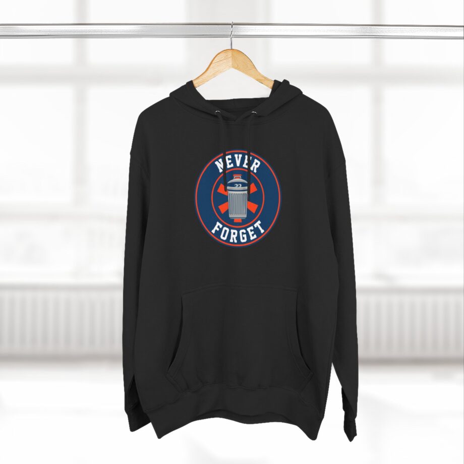 Trevor Bauer Never Forget Three-panel Fleece Hoodie