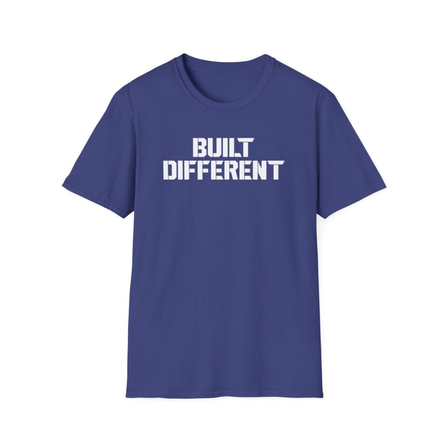 Built Different Andrew Tate Unisex Softstyle T-Shirt