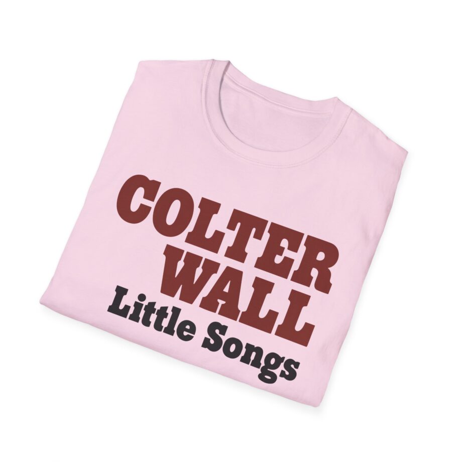 Colter Wall Little Songs Unisex Softstyle T-shirt