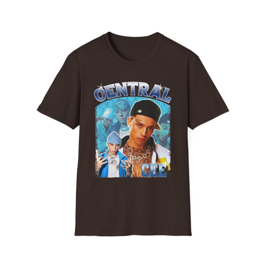 Bootleg Central Cee Rap Music Fan Graphic Unisex Softstyle T-shirt