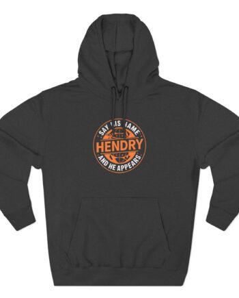 Say His Name Joe Hendry Three-Panel Fleece Hoodie