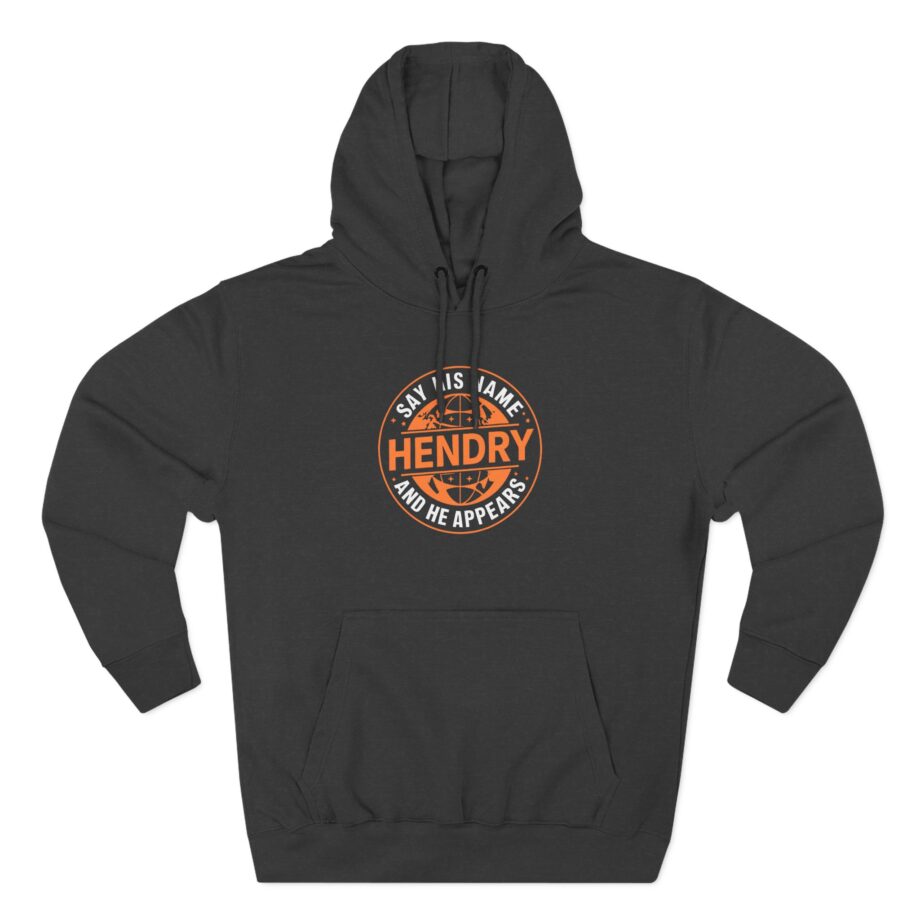 Say His Name Joe Hendry Three-Panel Fleece Hoodie