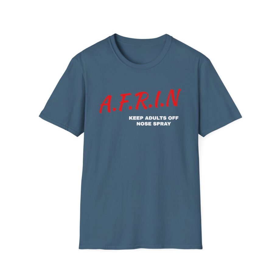 Nate Bargatze Afrin Keep Adults of Nose Spray Unisex Softstyle T-Shirt