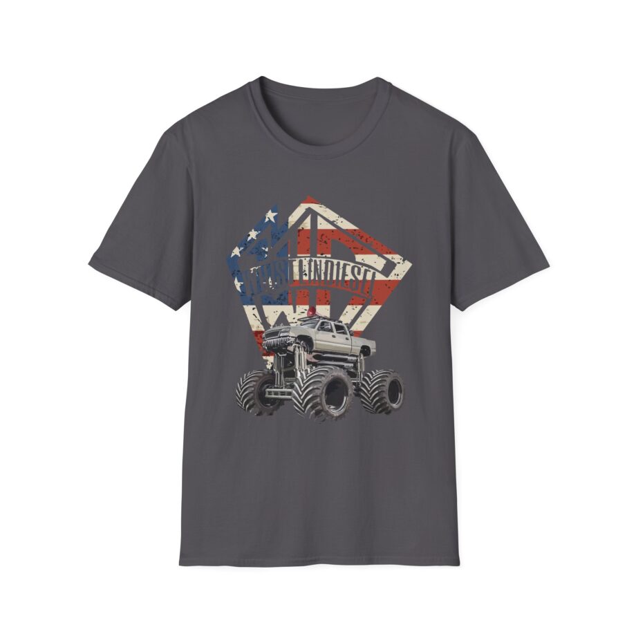 Monstermax Whistlindiesel Unisex Softstyle T-shirt
