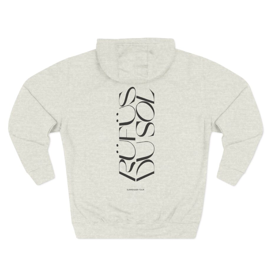 Rufus Du Sol Three-panel Fleece Hoodie