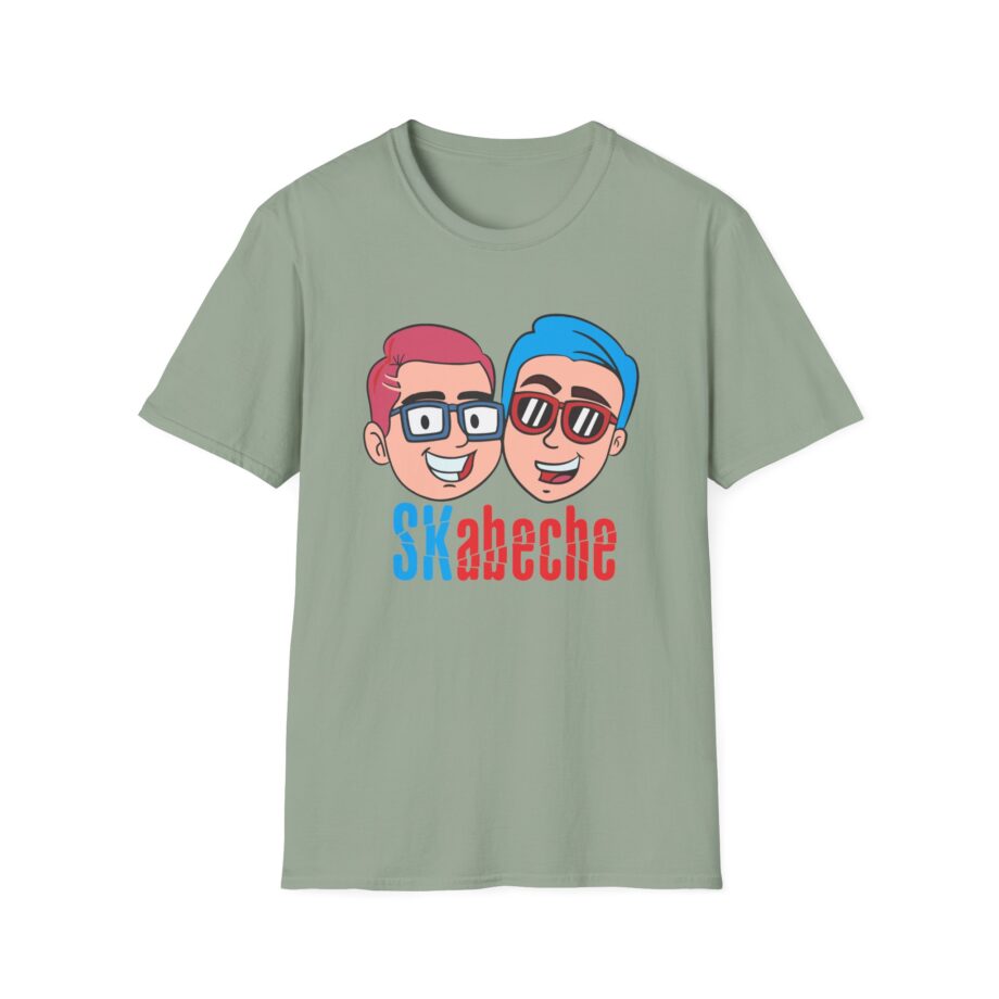 Playera Skabeche Sk Youtubers Unisex Softstyle T-Shirt