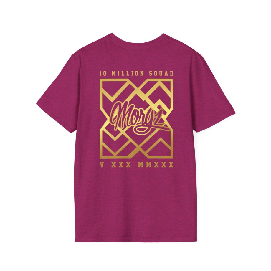 Morgz 10 Million Squad Unisex Softstyle T-Shirt