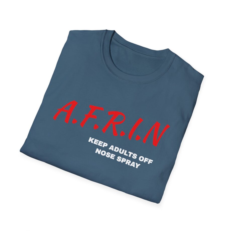 Nate Bargatze Afrin Keep Adults of Nose Spray Unisex Softstyle T-Shirt