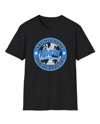 Say His Name Joe Hendry  Unisex Softstyle T-shirt