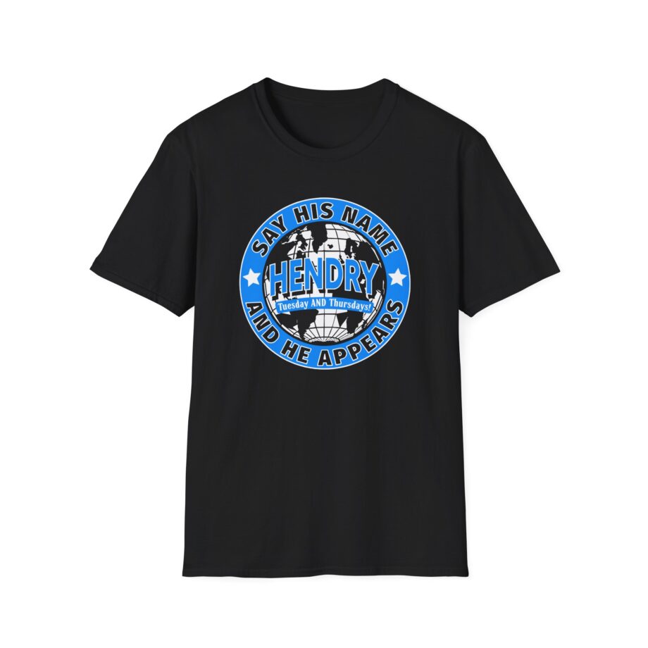 Say His Name Joe Hendry  Unisex Softstyle T-shirt