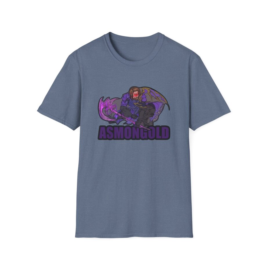 Zackrawrr the Dark Purple Knight Unisex Softstyle T-shirt