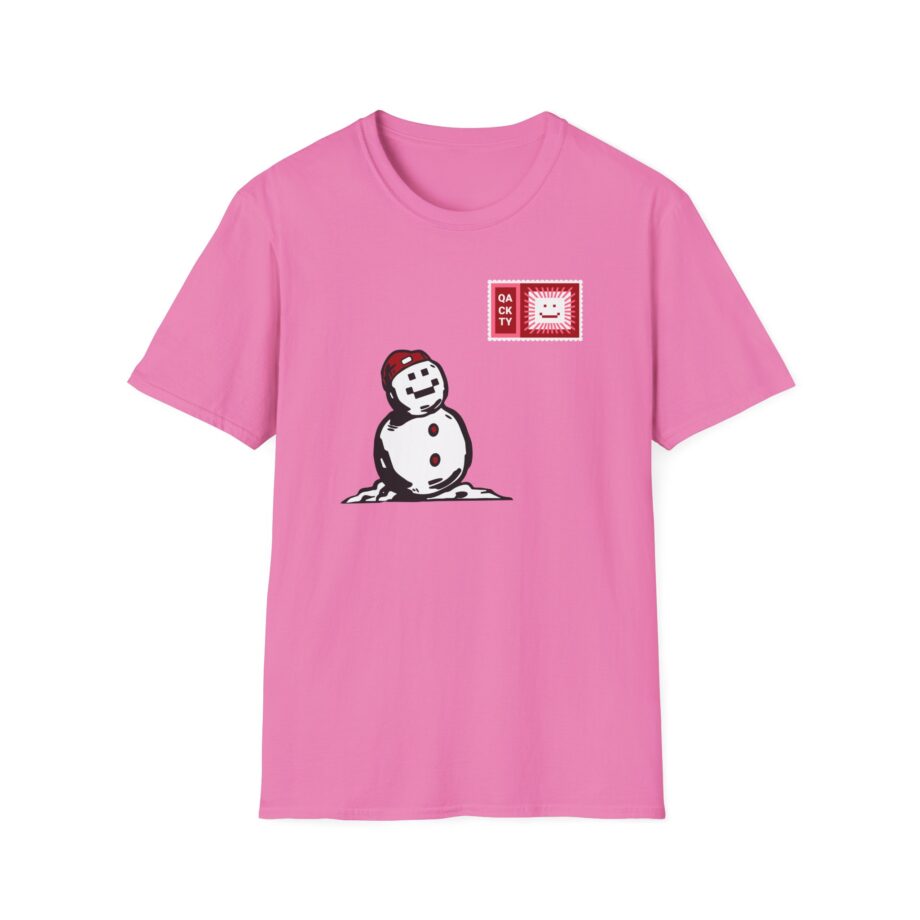 Quackity Snowman Unisex Softstyle T-shirt