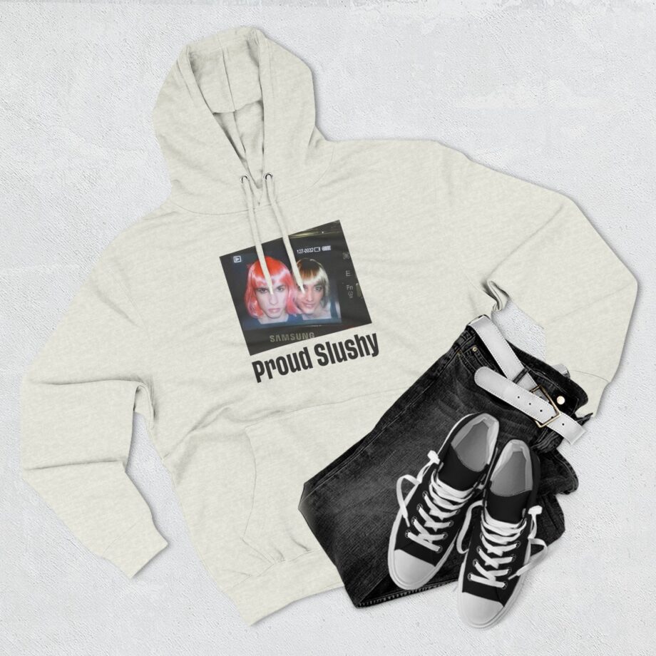 Slushy Proud Three-panel Fleece Hoodie