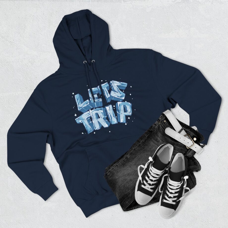 Sturniolo  Let's Trip Ice Three-panel Fleece Hoodie
