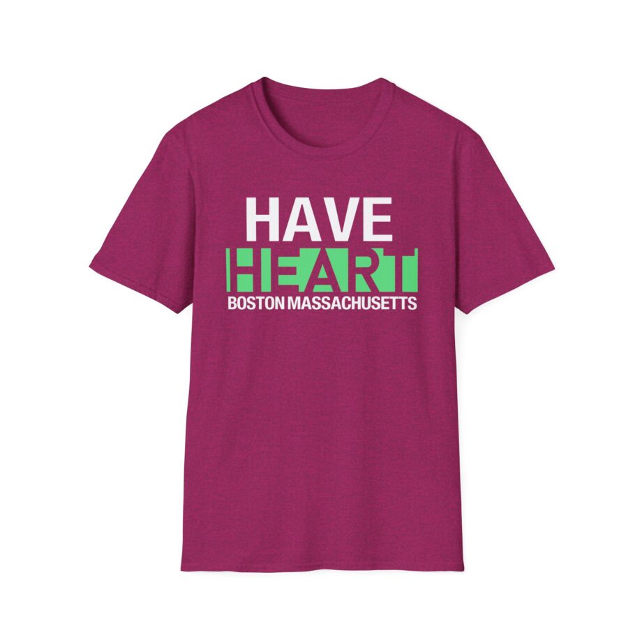 Have Heart Armed With a Mind Unisex Softstyle T-Shirt