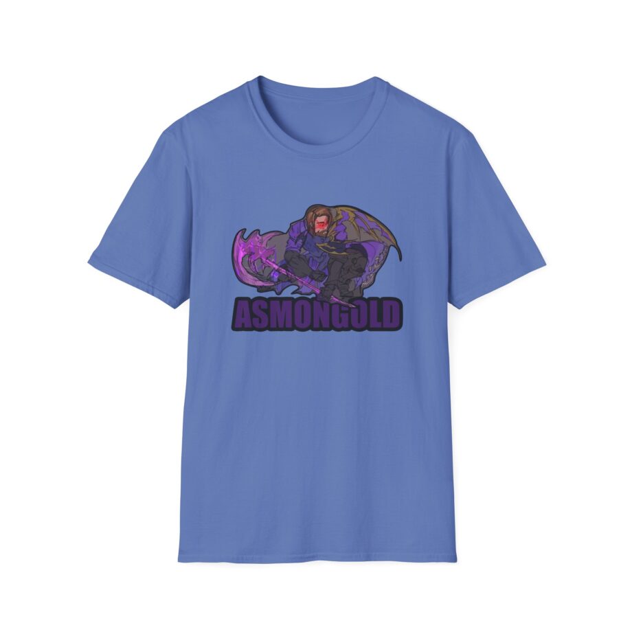 Zackrawrr the Dark Purple Knight Unisex Softstyle T-shirt