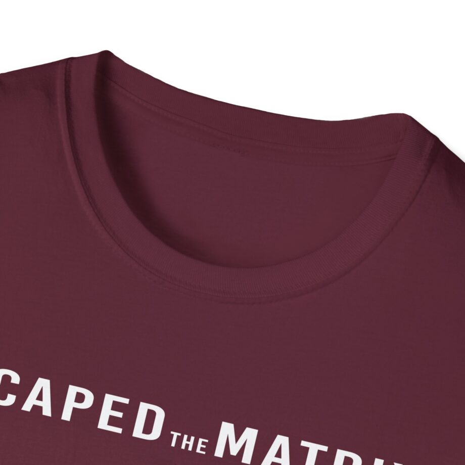 Andrew Tate Escaped the Matrix Unisex Softstyle T-shirt