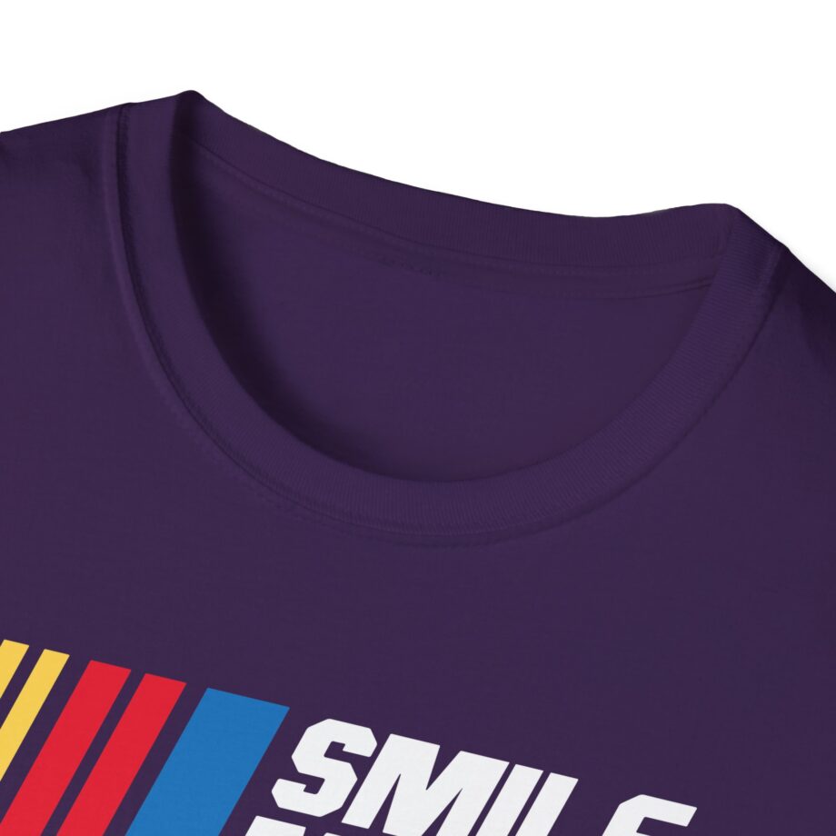 Roman Atwood Smile More Racing Unisex Softstyle T-shirt