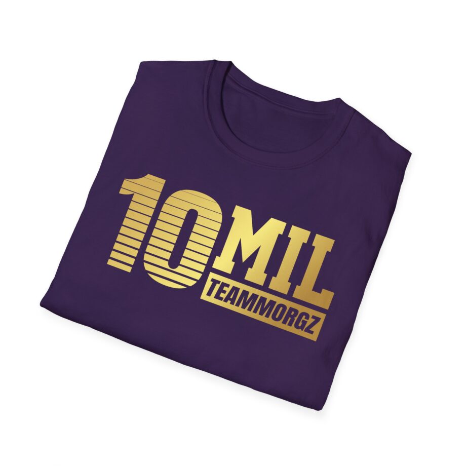 Morgz 10 Million Squad Unisex Softstyle T-Shirt