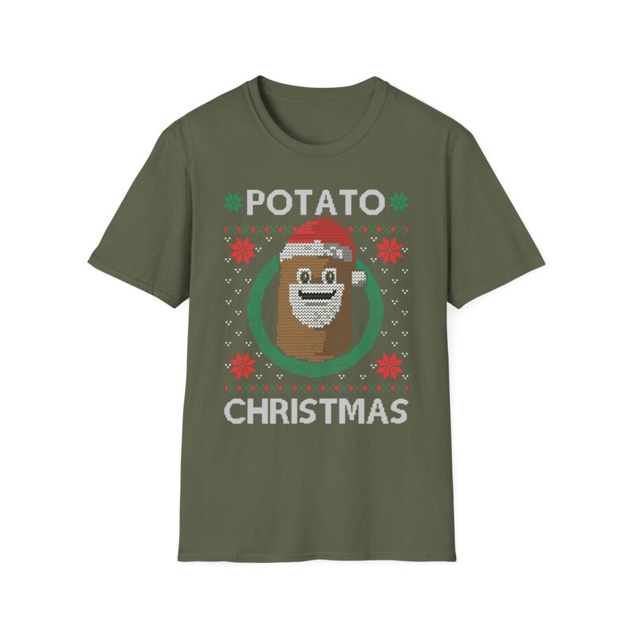 Luzu Potato Christmas Unisex Softstyle T-Shirt