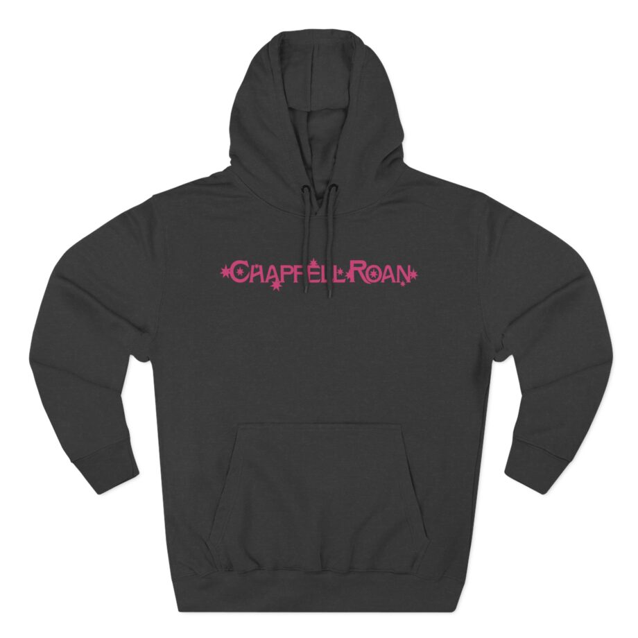 Chappell Roan Black Three-panel Fleece Hoodie