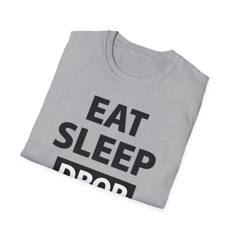 Morgz Eat Sleep Drop Repeat Unisex Softstyle T-Shirt