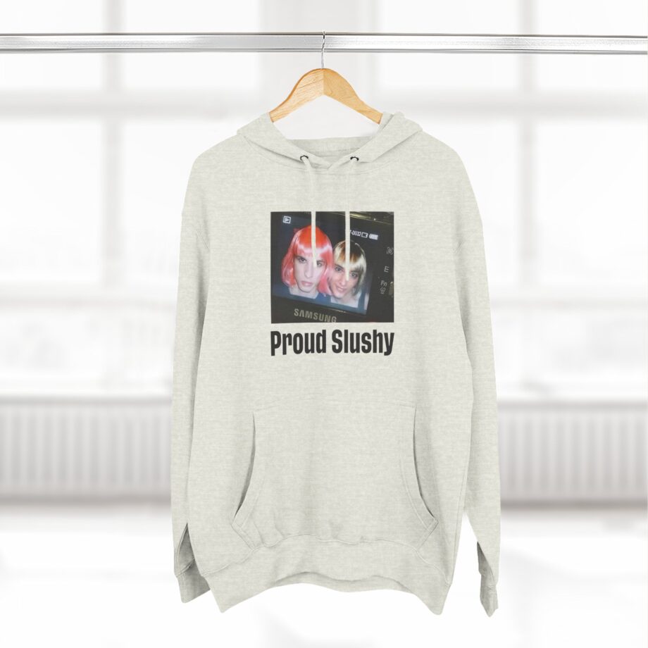 Slushy Proud Three-panel Fleece Hoodie